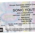 Sonic Youth, Metropolis, Montreal, QC