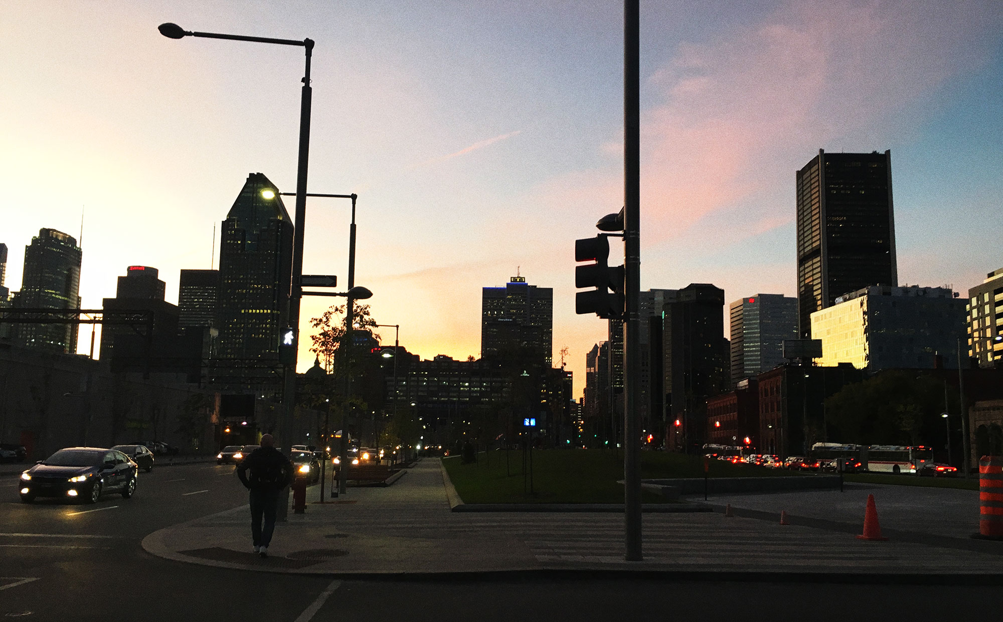 Montreal at Dusk, October 2017
