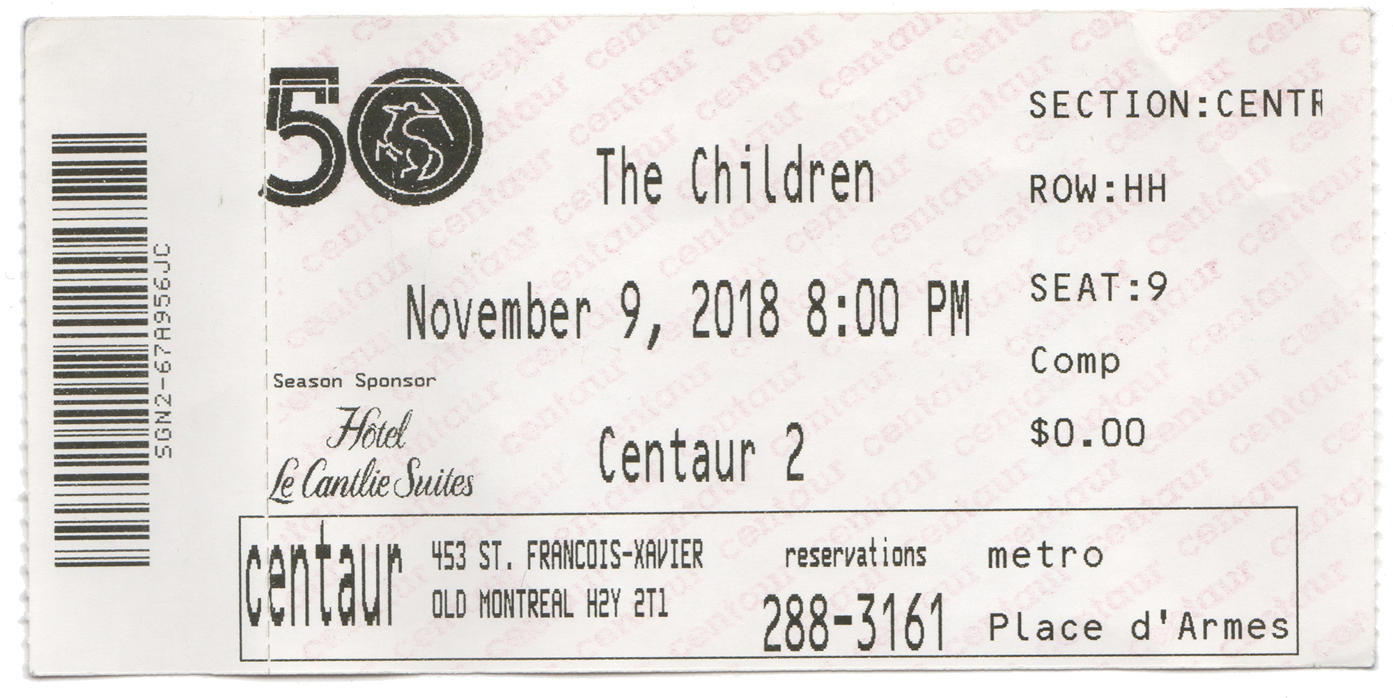 The Children, Centaur Theatre