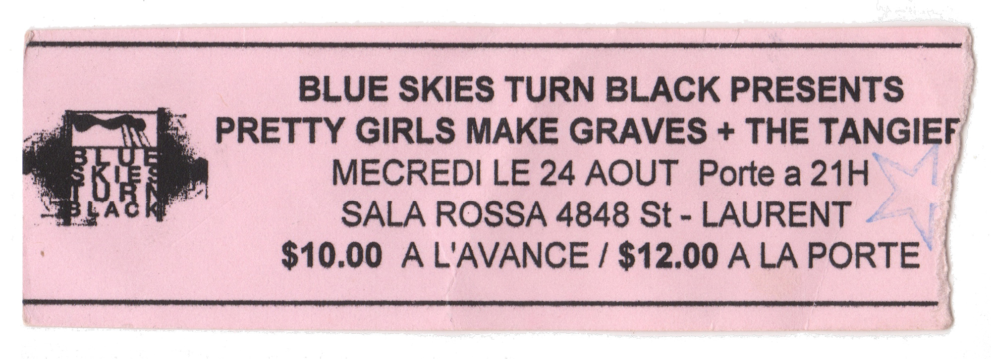 Pretty Girls Make Graves, Sala Rossa, Montreal, QC