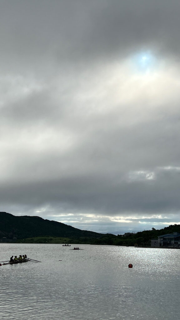 Rowing at Quidi Vdi Lake, St. John's, NL