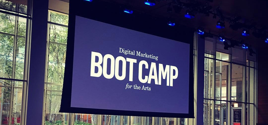 Digital Marketing Boot Camp for the Arts 2016