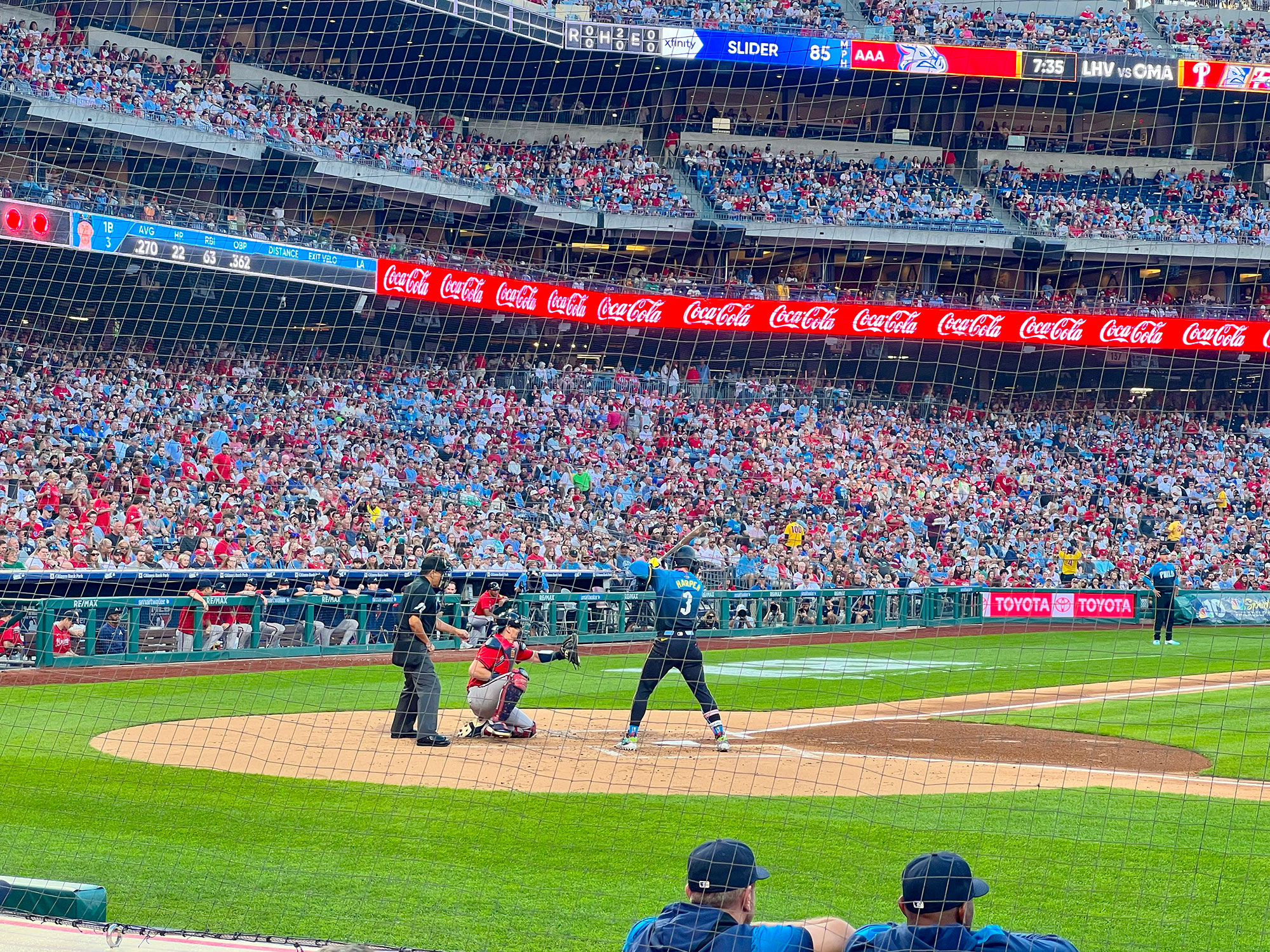 Braves 1 – Phillies 2