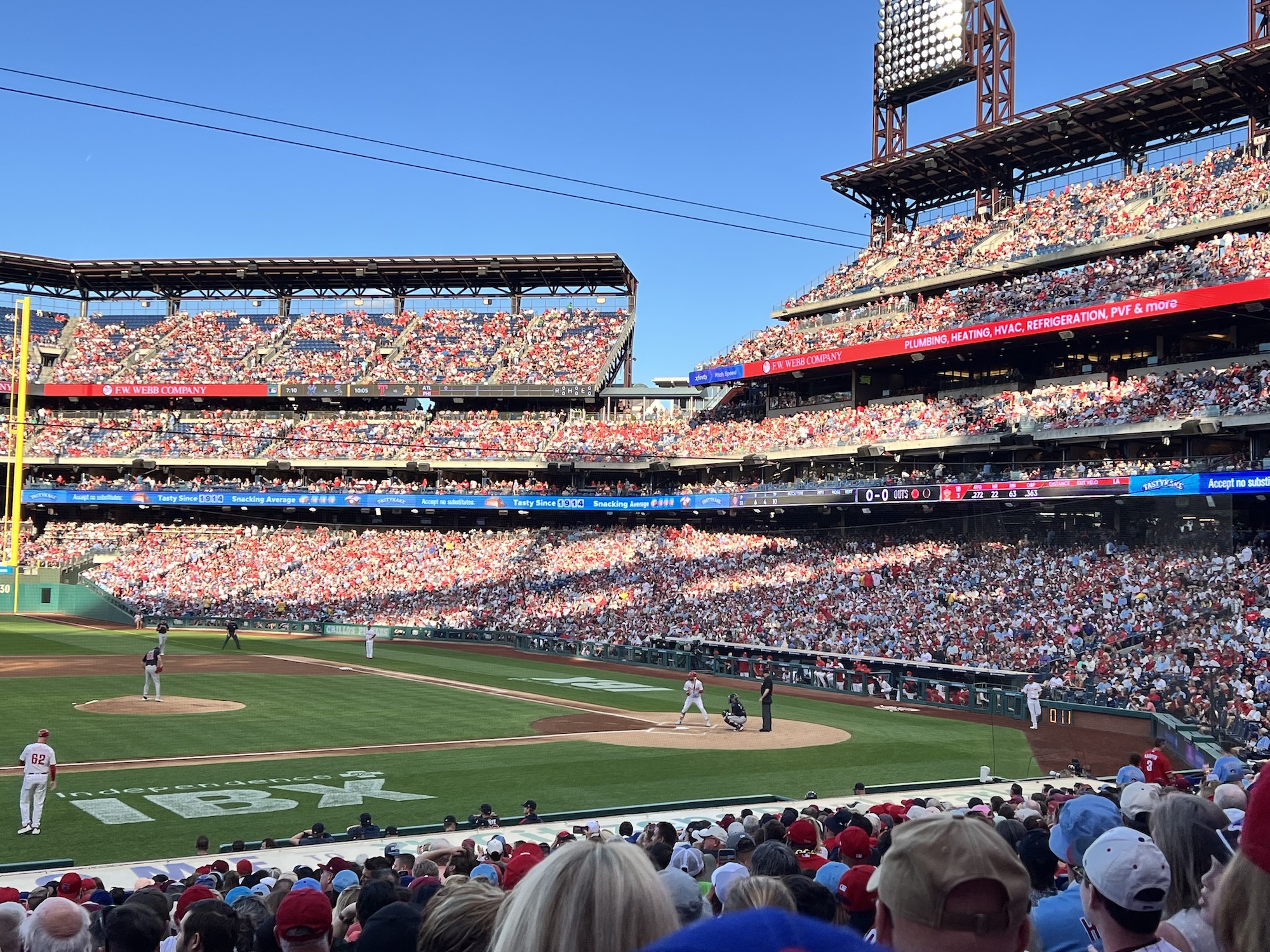 Braves 1 – Phillies 2