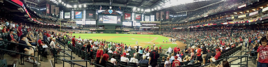 Chase Field, Phoenix, AZ - Panorama Field View